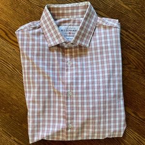MIZZEN + MAIN Lg Trim Fit Men’s Dress Shirt